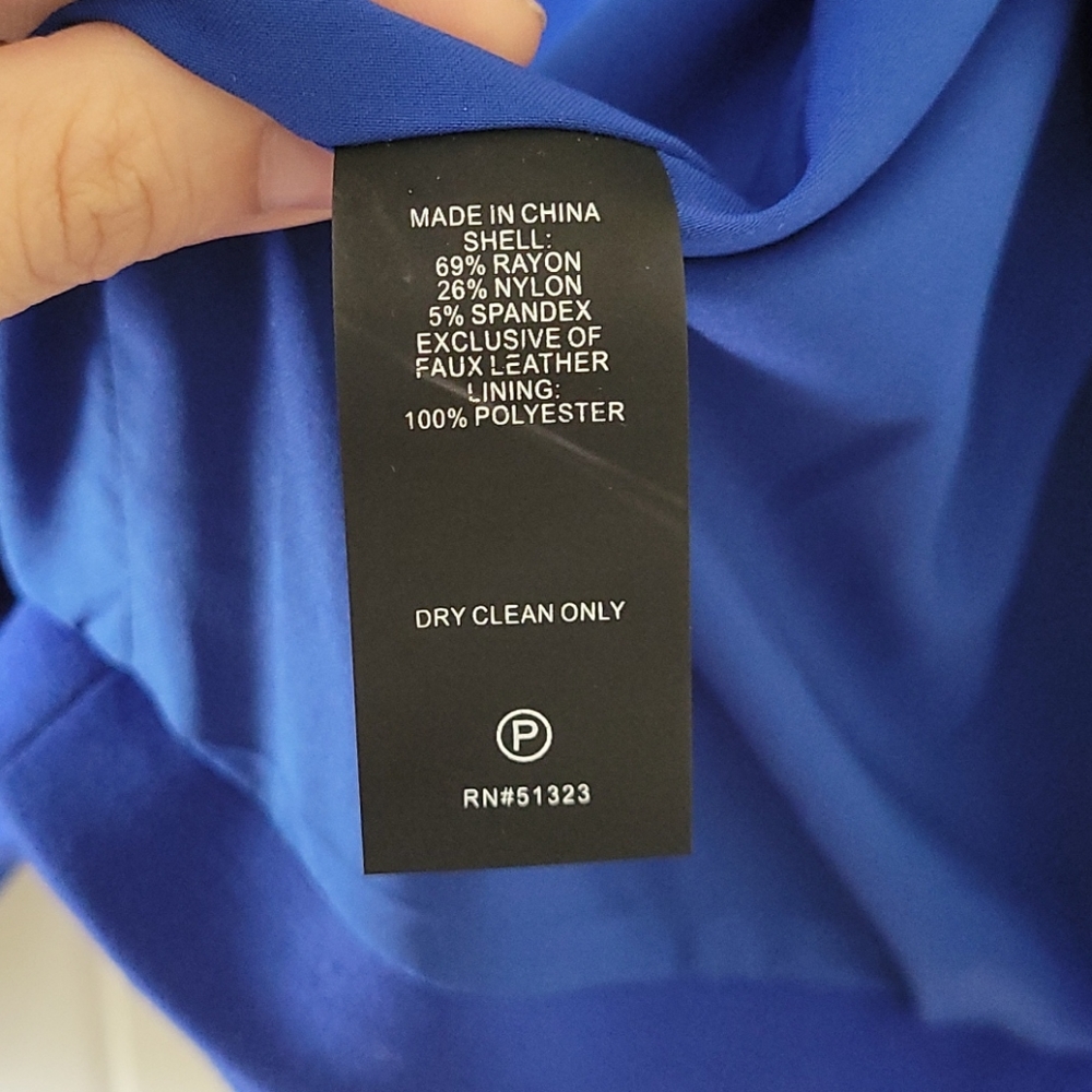 Blue jacket - Picture 3 of 4